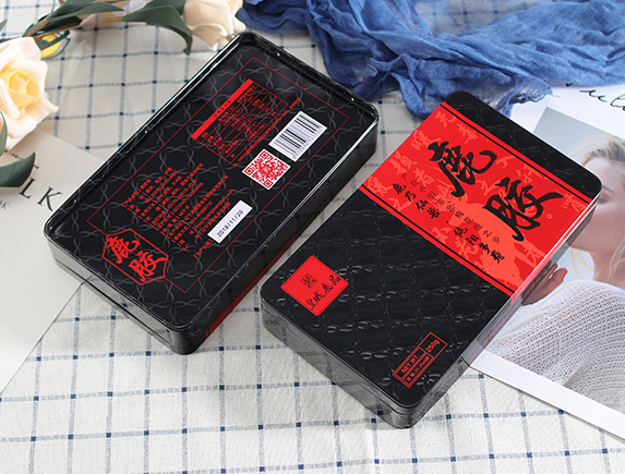 鹿膠塊鐵盒