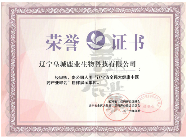 榮譽證書